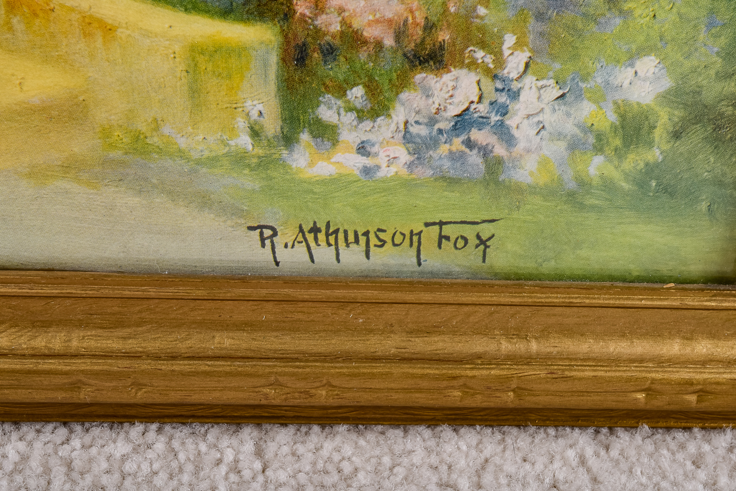 Pair of Vintage R. Atkinson Fox Prints