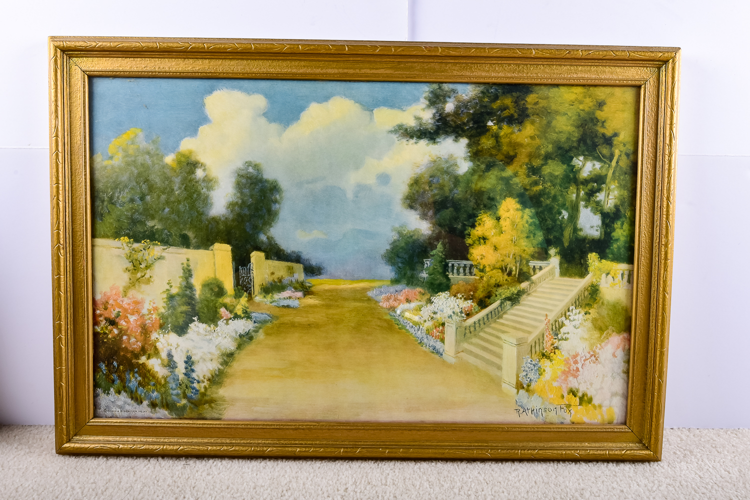 Pair of Vintage R. Atkinson Fox Prints