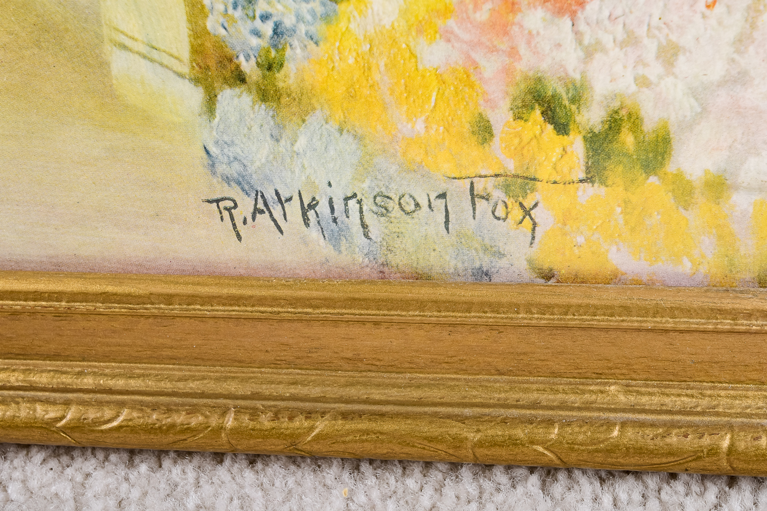 Pair of Vintage R. Atkinson Fox Prints