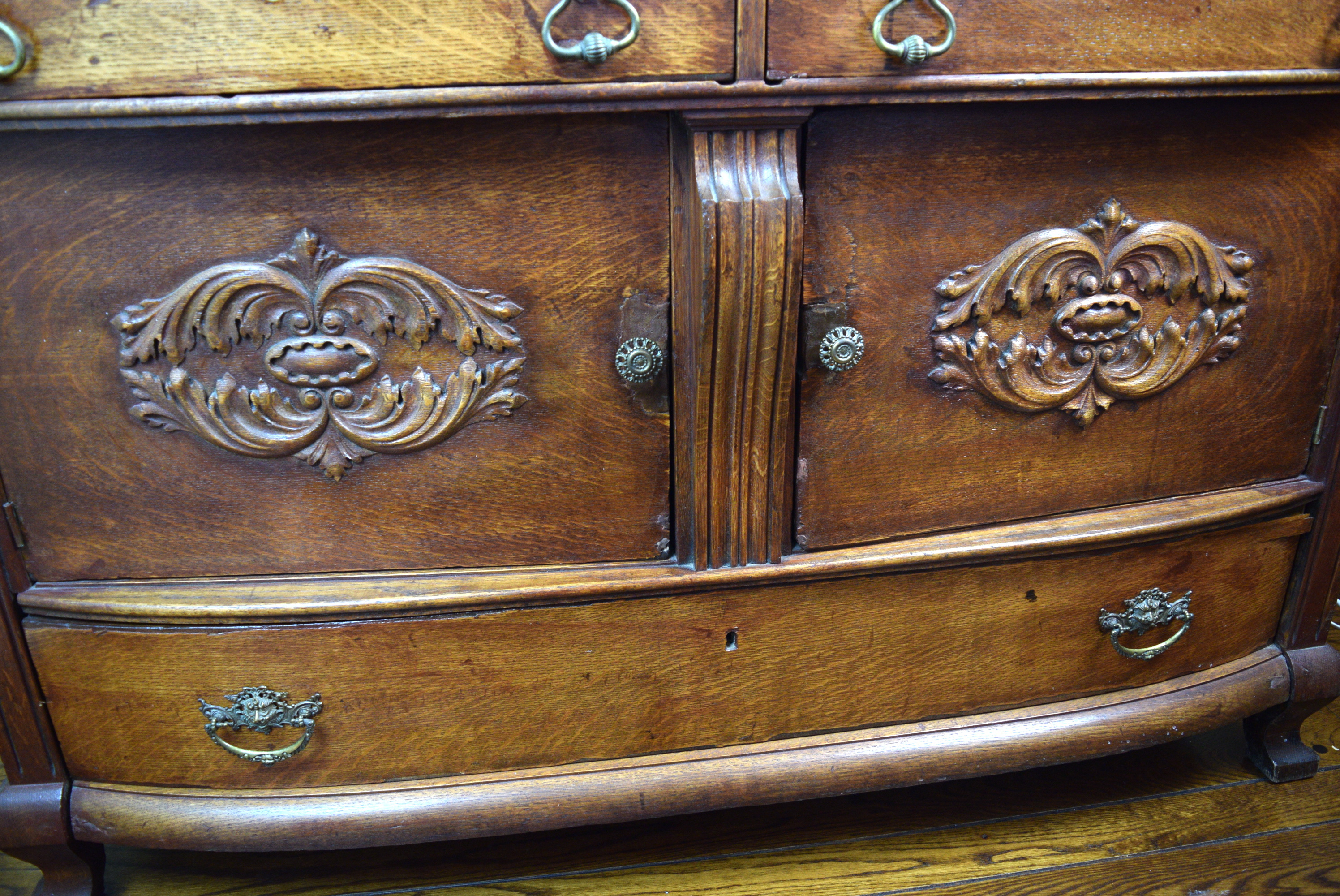 Victorian Mirrored Sideboard