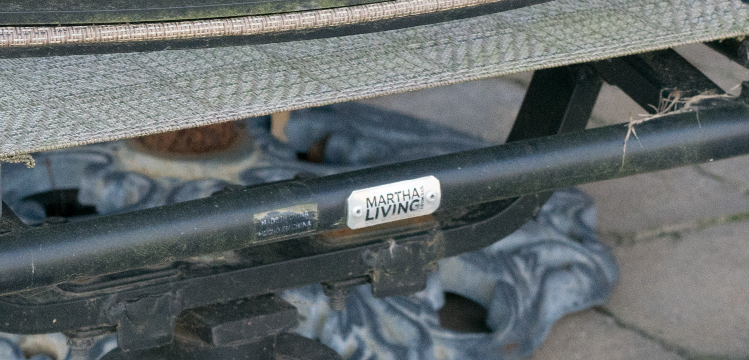 Martha Stewart Patio Table and Chairs Set