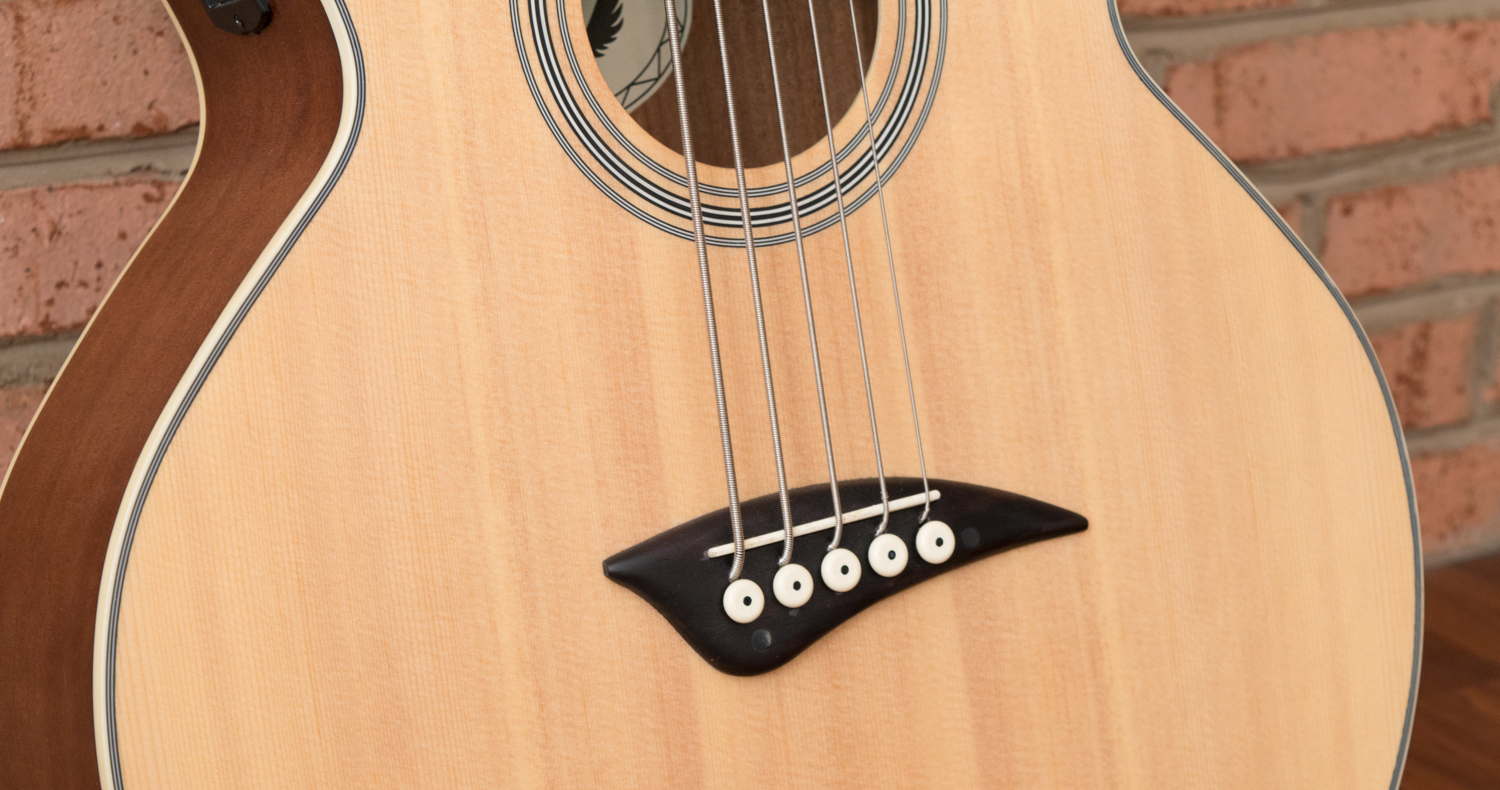 Dean Cutaway 5-String Acoustic-Electric Bass Guitar