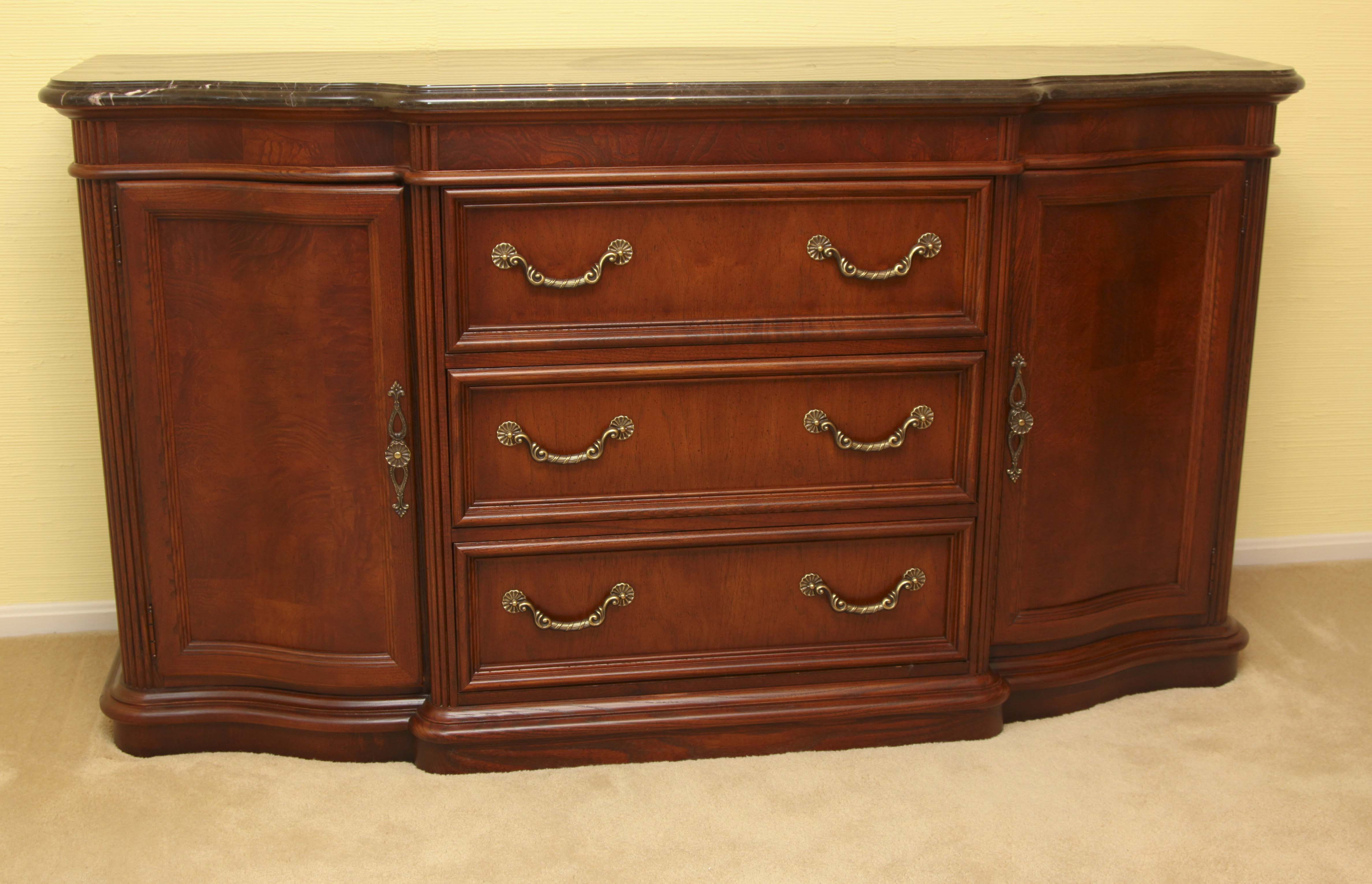 Stanley Furniture Sideboard with Granite Top