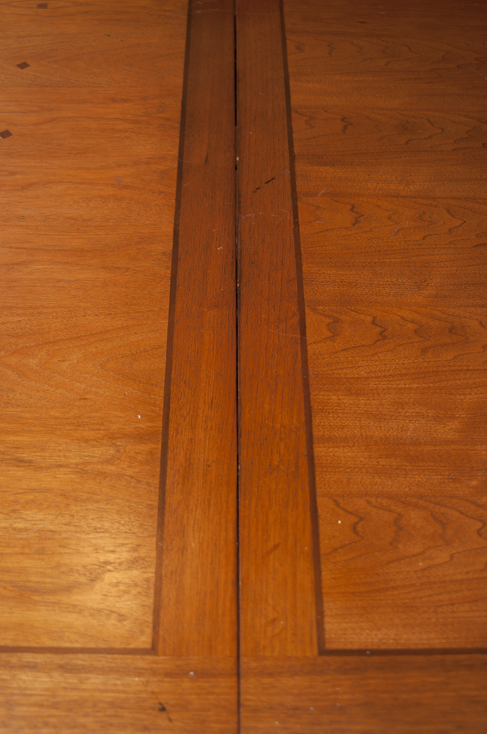 Painted and Wood Dining Table