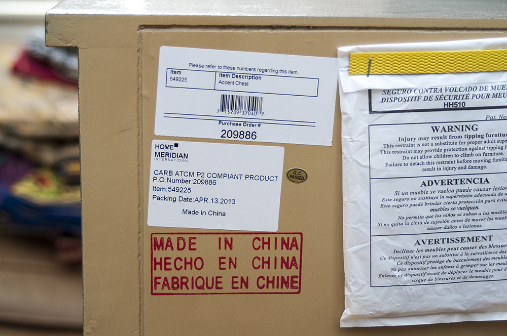 Painted Floral Cabinet