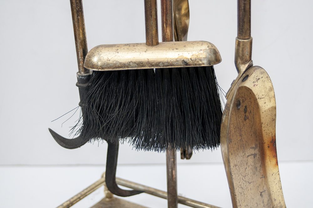 Duck Head Fireplace Tools