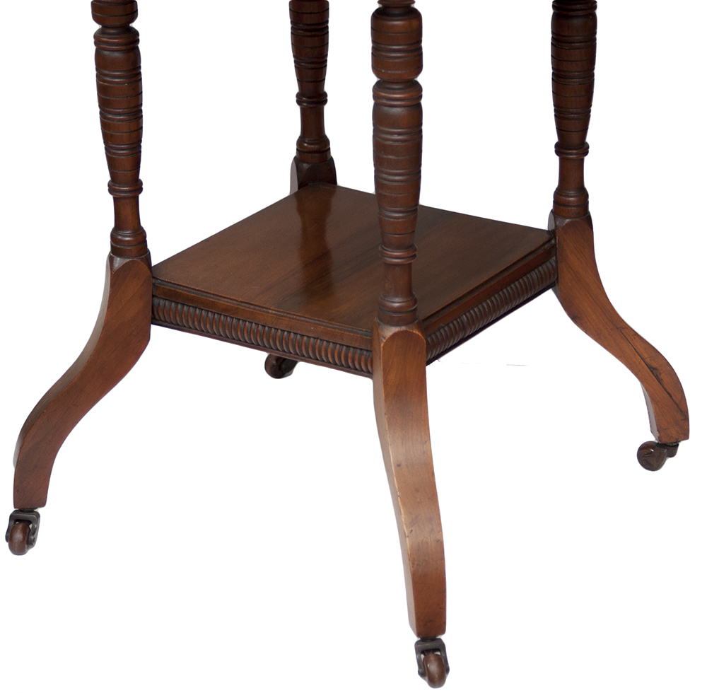 Antique Edwardian Oak Side Table