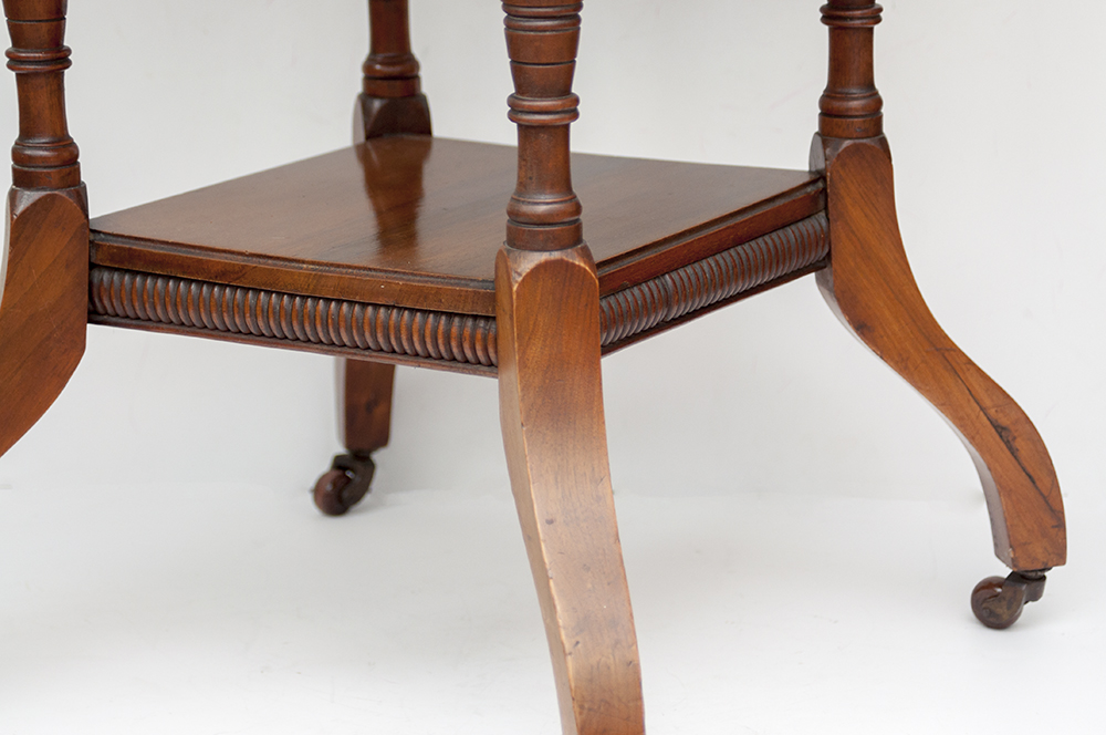 Antique Edwardian Oak Side Table