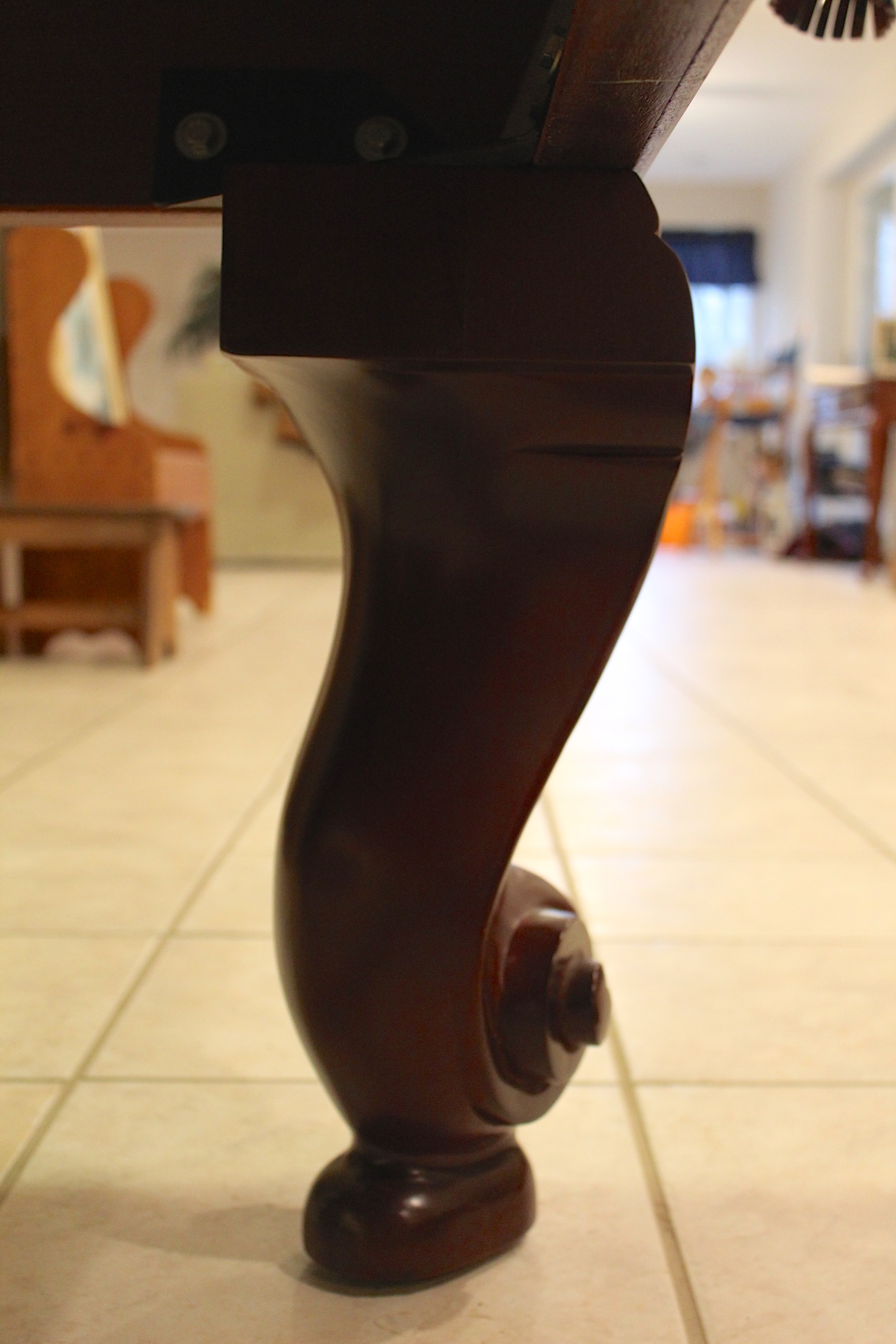 Brunswick Manchester Mahogany Pool Table