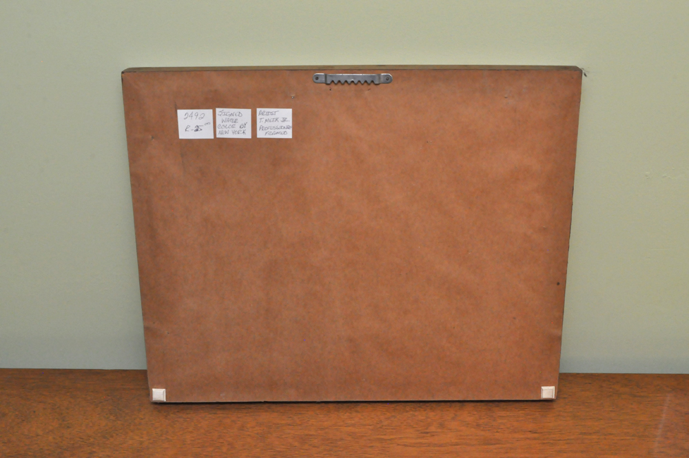 Framed Original Watercolors by Thomas Meek Jr.