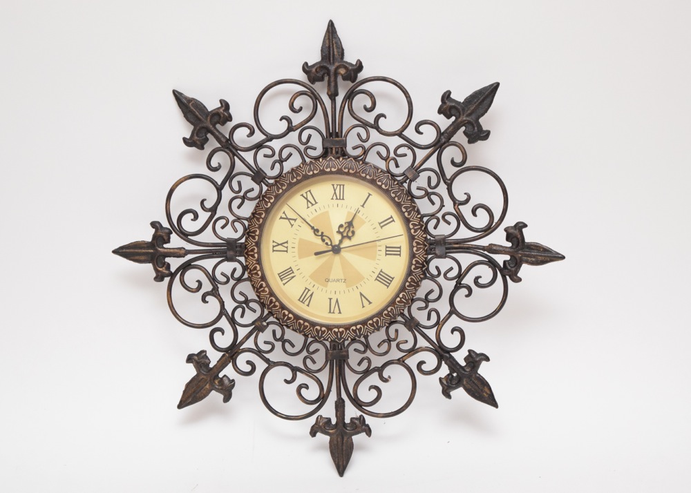 Ironwork Quartz Wall Clock