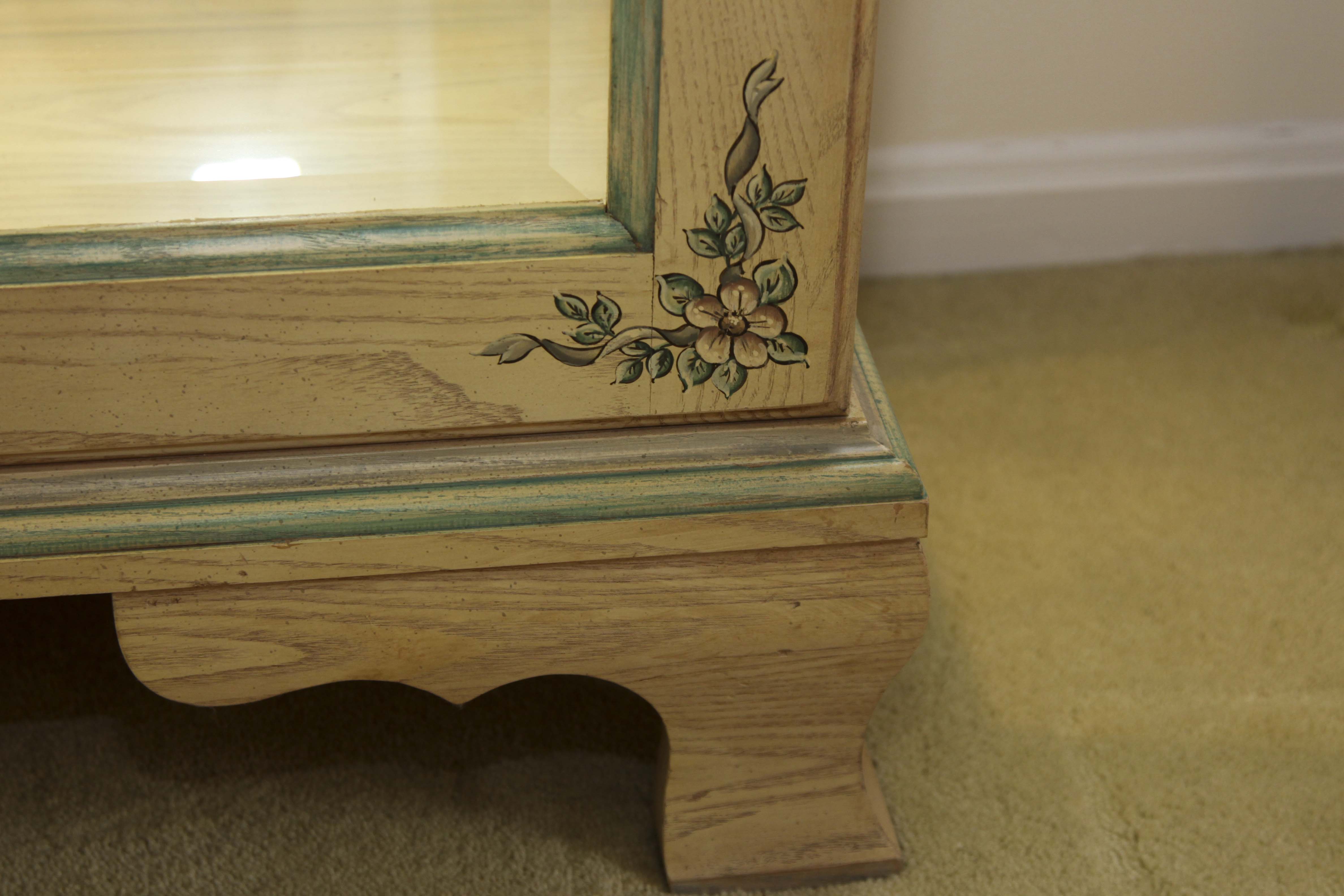 Jasper Cabinet Company Lighted Curio Cabinet