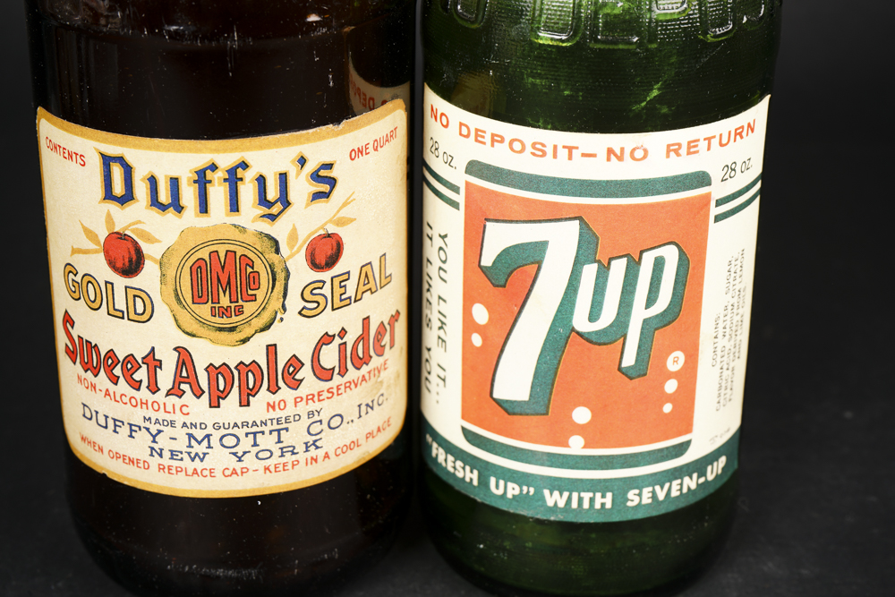 Vintage and Modern Bottles