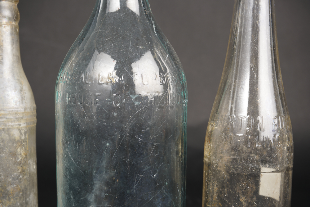 Vintage and Modern Bottles