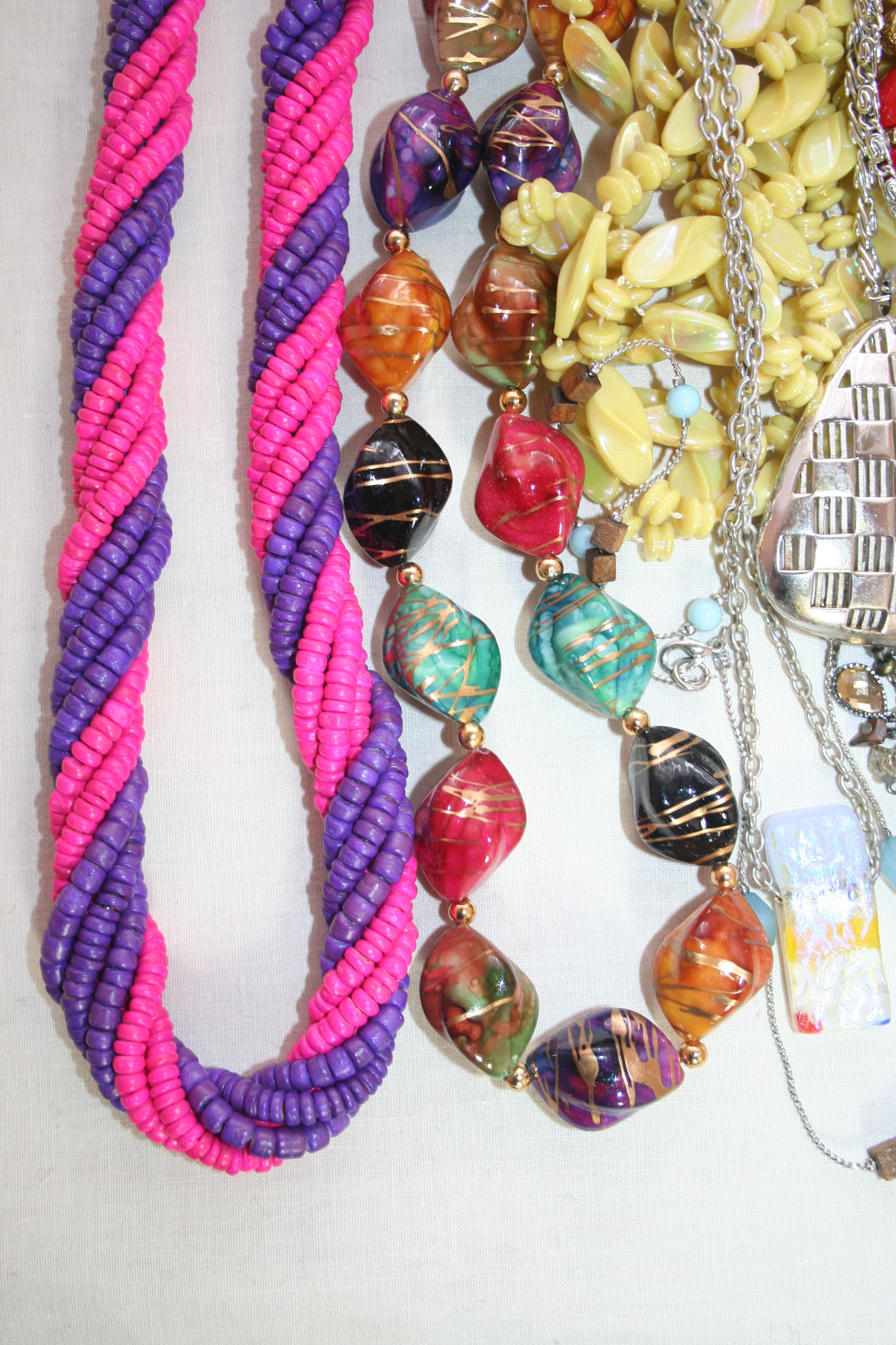 Costume Jewelry Necklace Collection