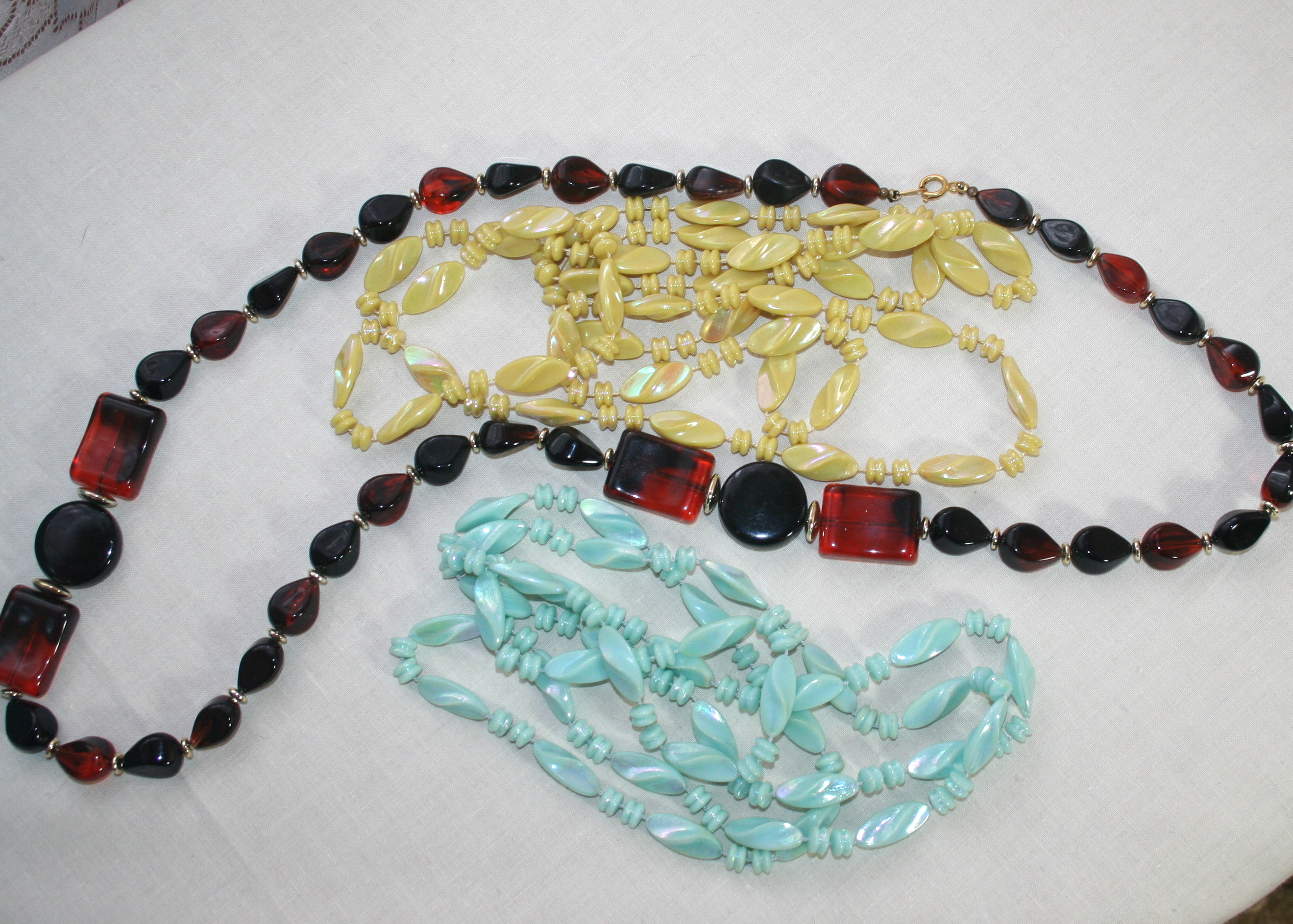 Costume Jewelry Necklace Collection