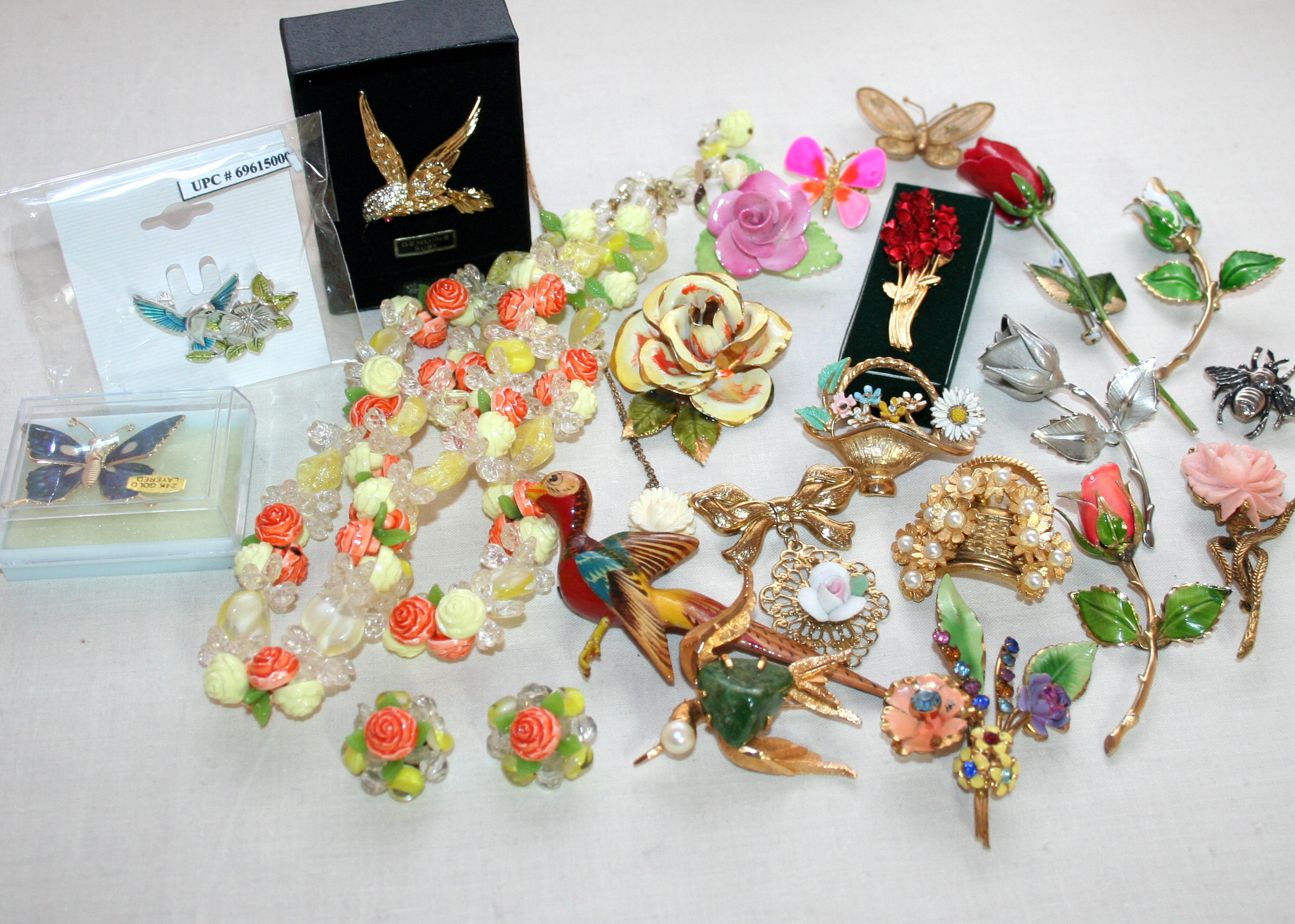 Costume Jewelry With Nature Designs