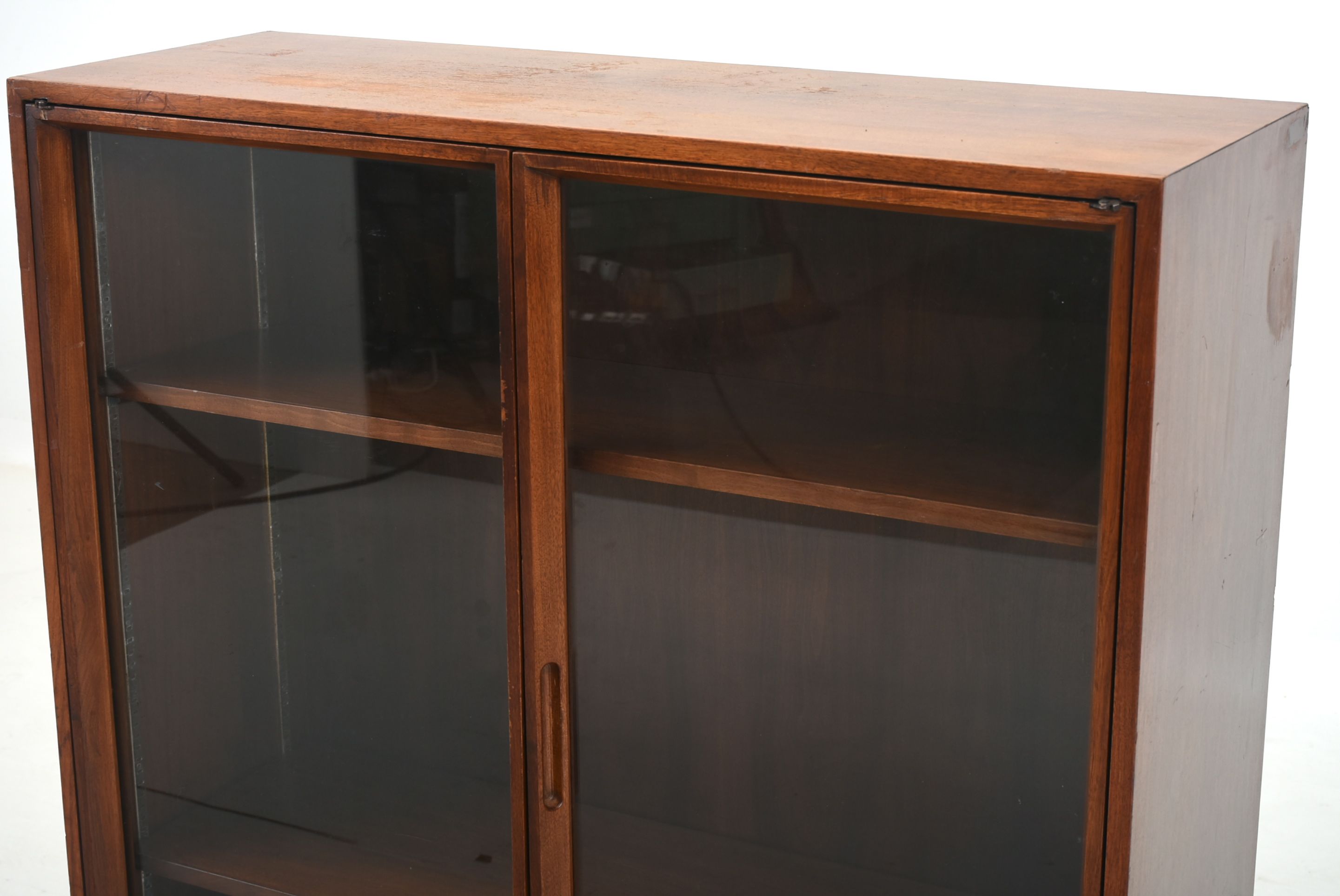 Danish Modern Style Walnut Bookcase