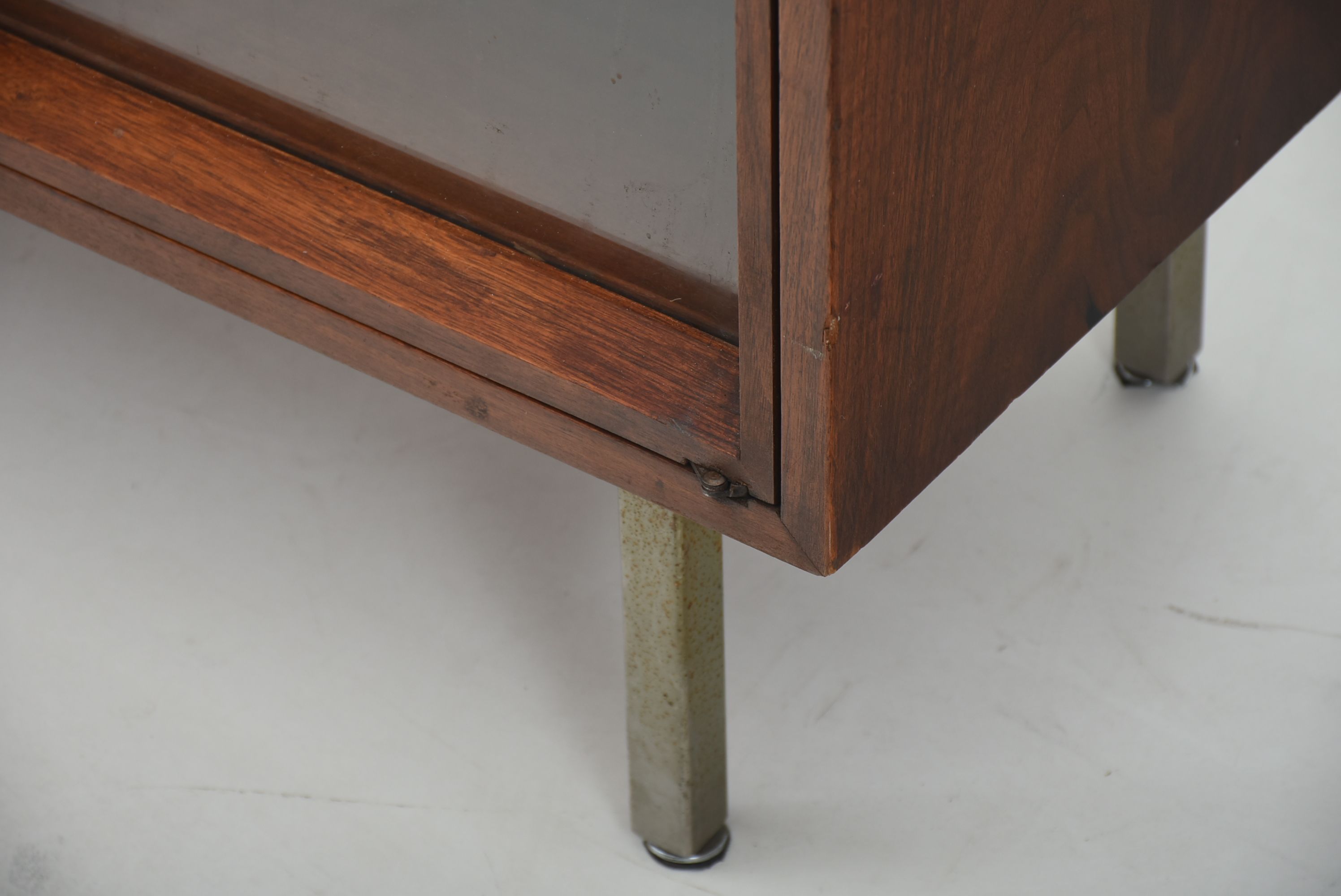 Danish Modern Style Walnut Bookcase