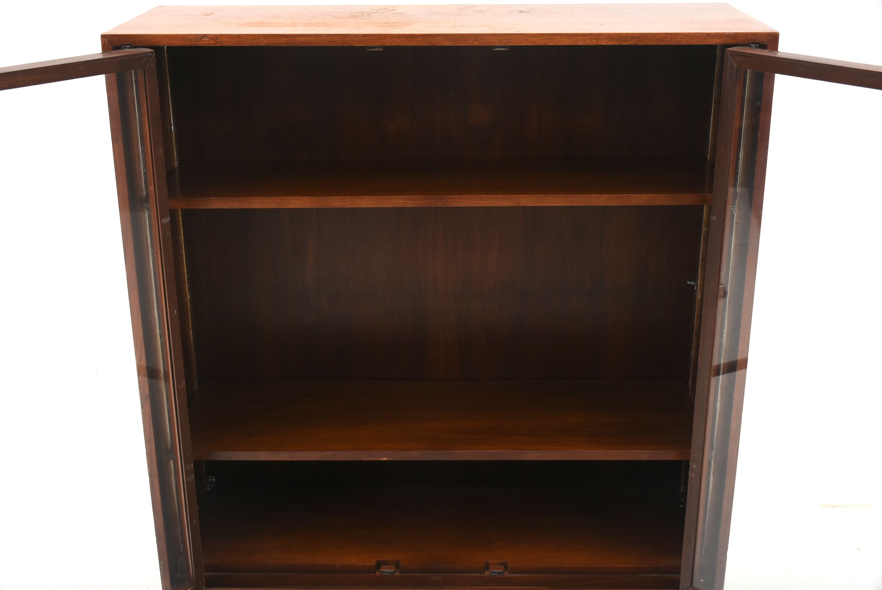 Danish Modern Style Walnut Bookcase