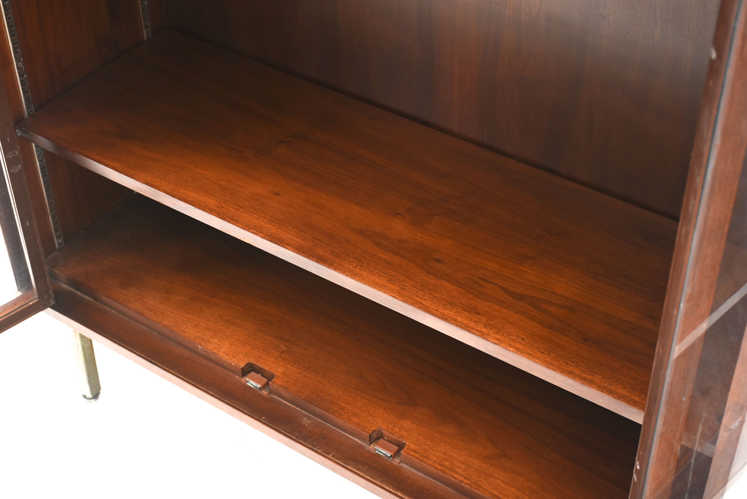 Danish Modern Style Walnut Bookcase