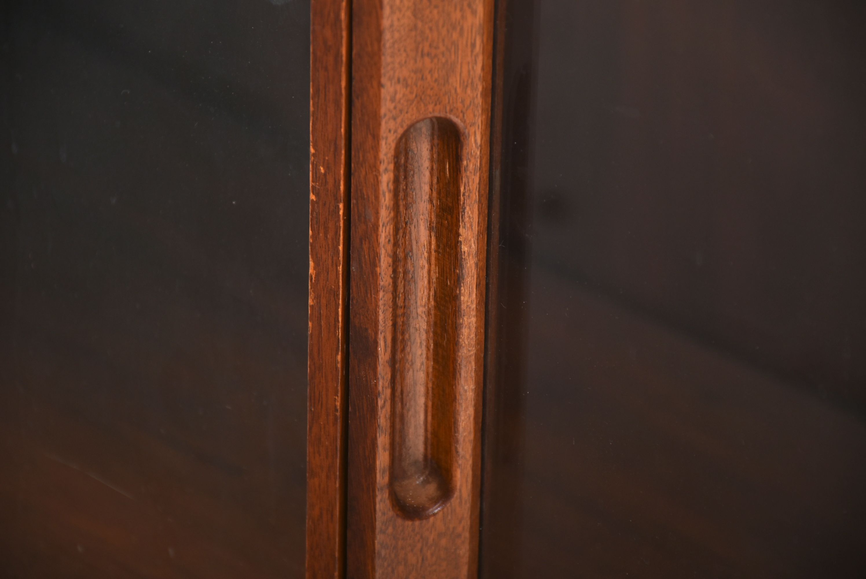 Danish Modern Style Walnut Bookcase