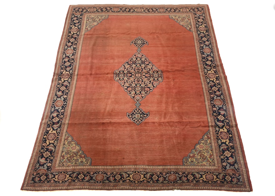 Hand-Loomed Persian Area Rug