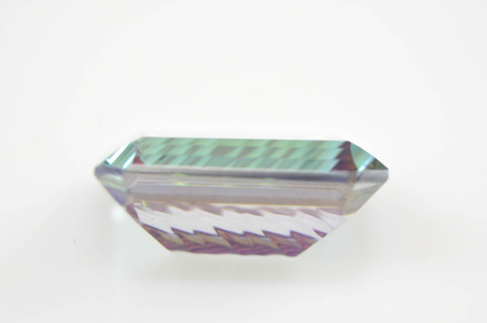 12.45 CT Loose Emerald Fancy Cut Mystic Topaz