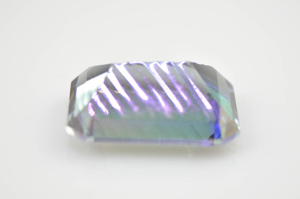 12.45 CT Loose Emerald Fancy Cut Mystic Topaz