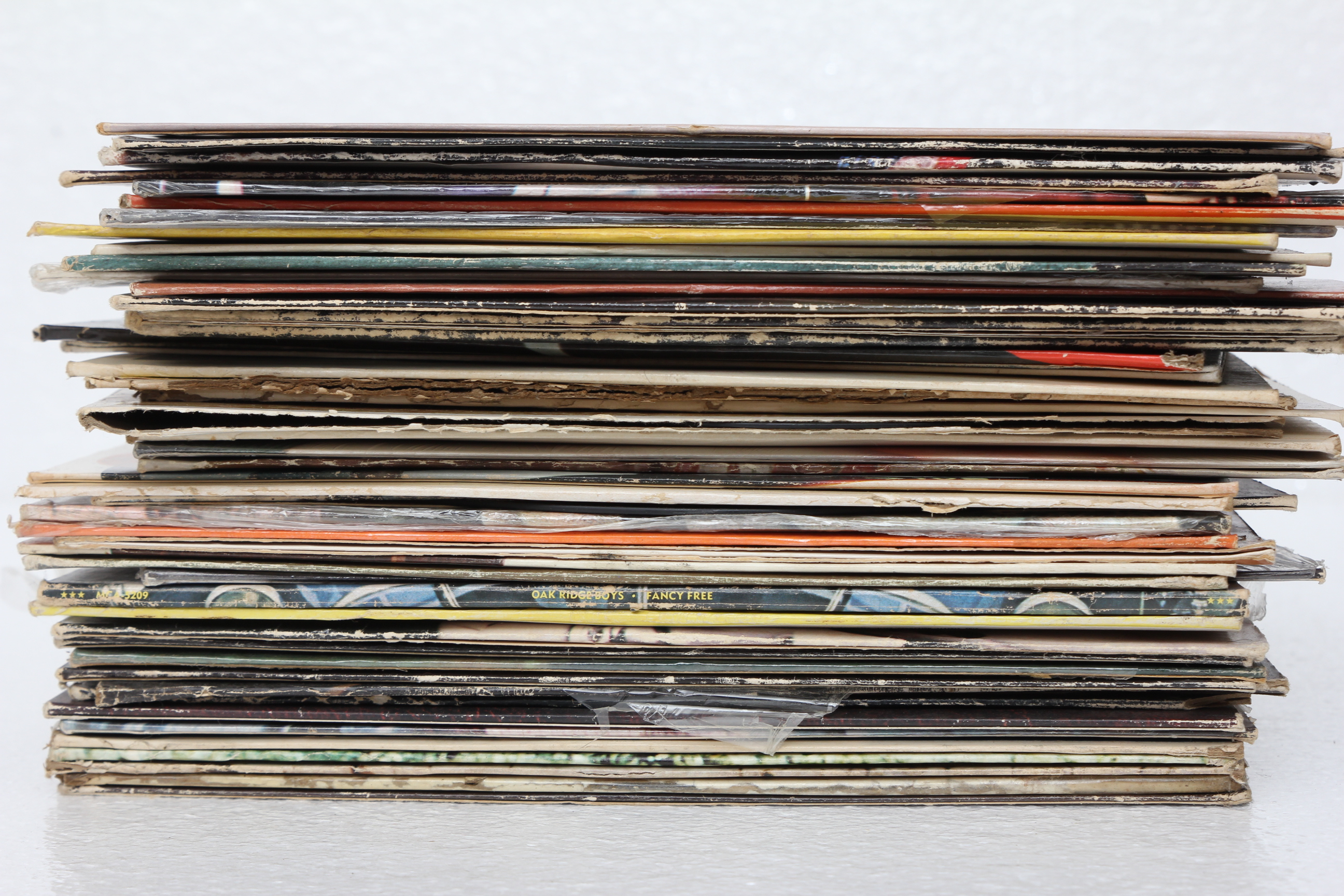 Collection of Classic Country Vinyl Records