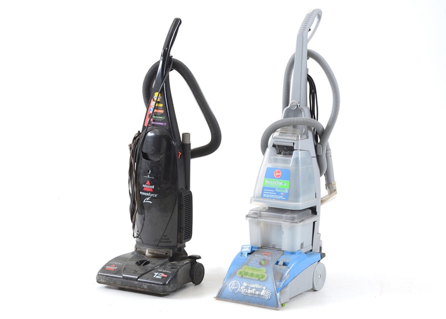 Bissell Vacuum Cleaner and Hoover Steam Vacuum