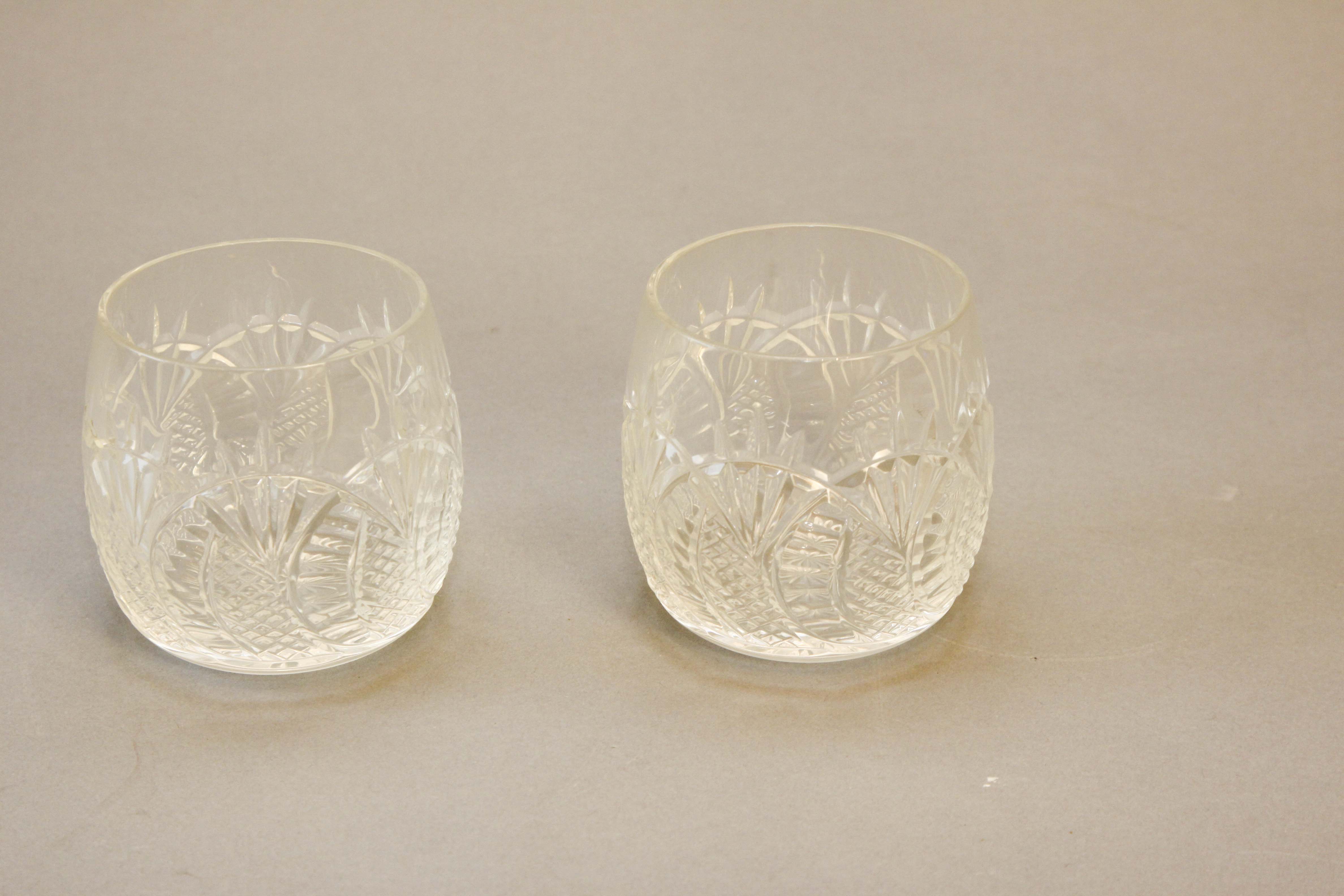 Pair of Waterford Drink Goblets Seahorse Pattern