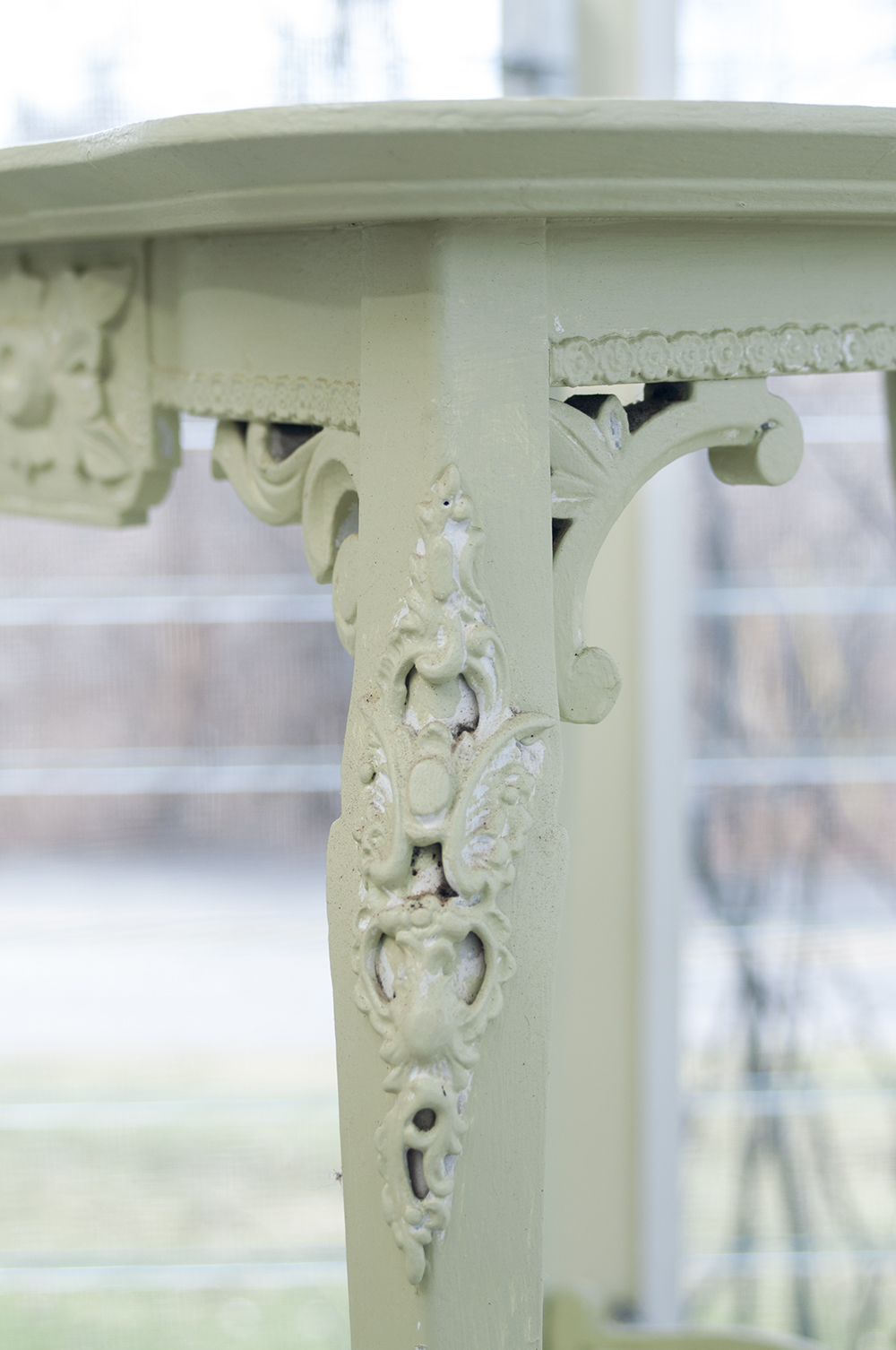 Antique Edwardian Painted Table