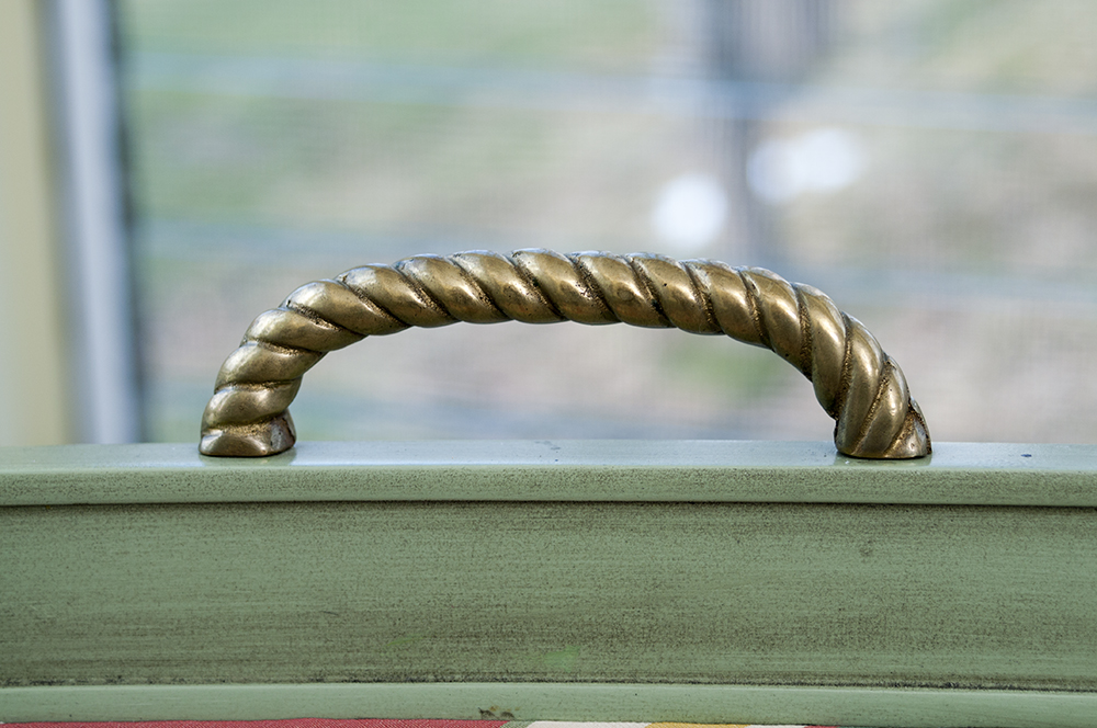 Regency Style Painted Armchair