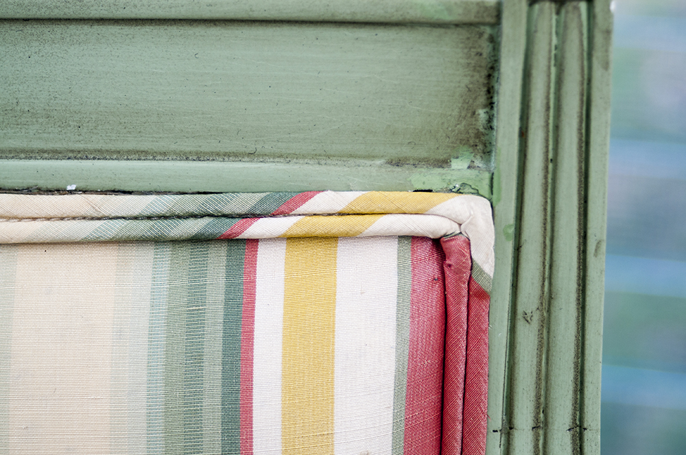 Regency Style Painted Armchair