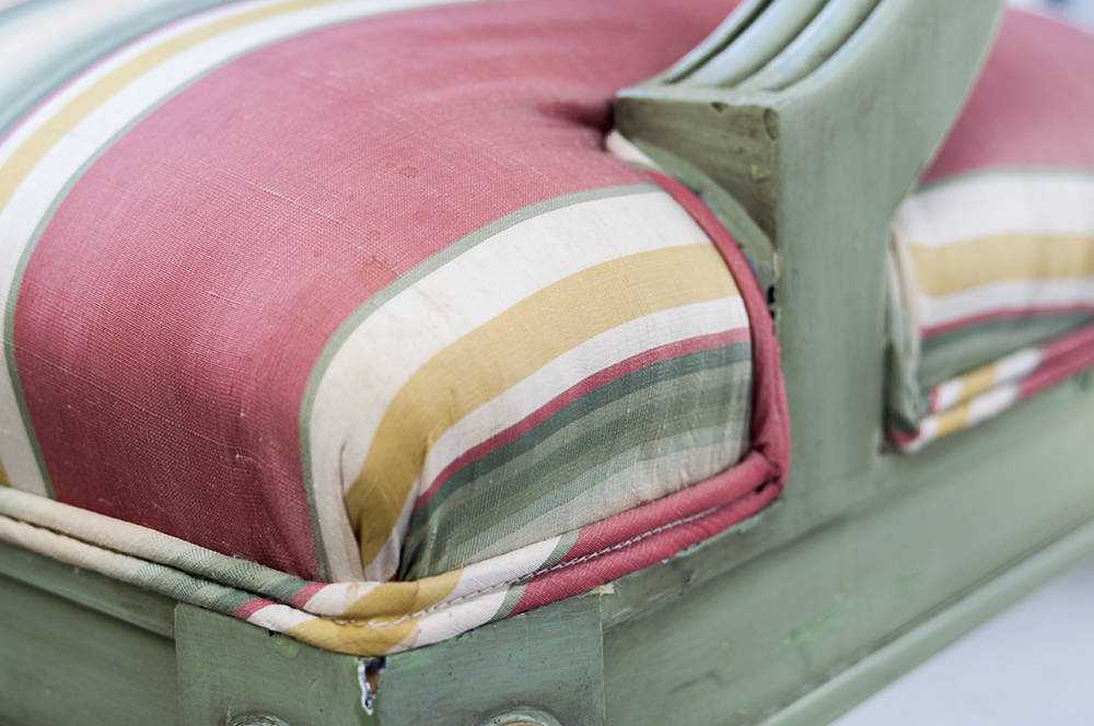 Regency Style Painted Armchair