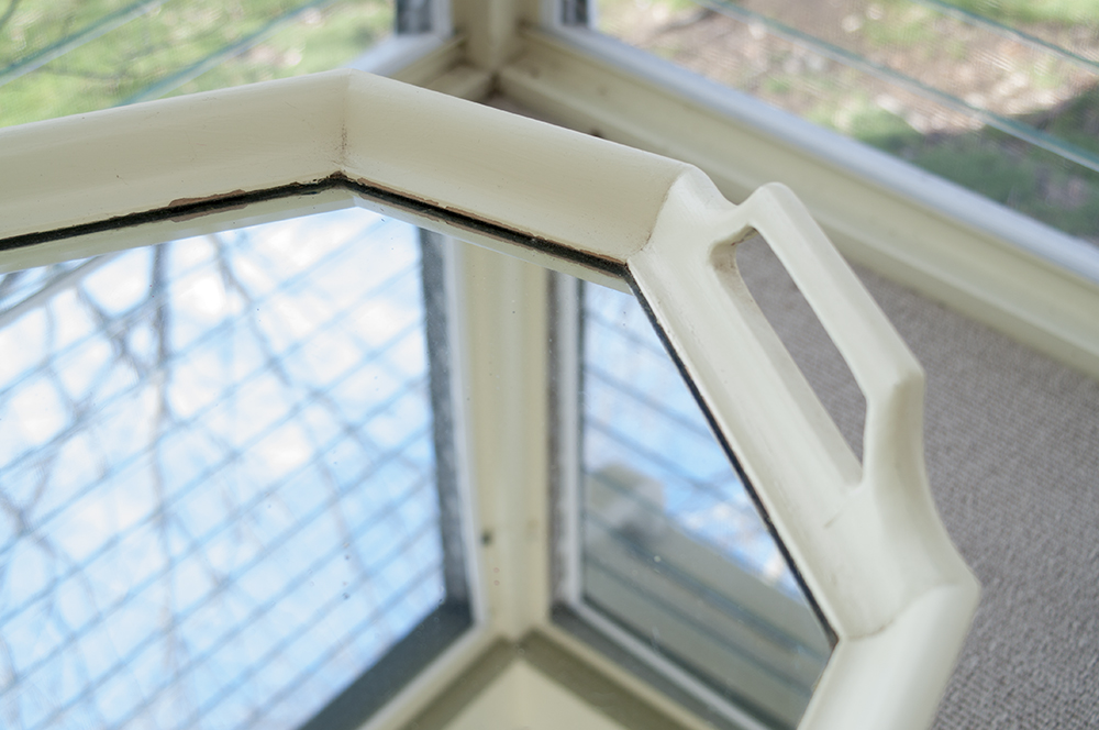 Mirrored "Tray Table" on Stand