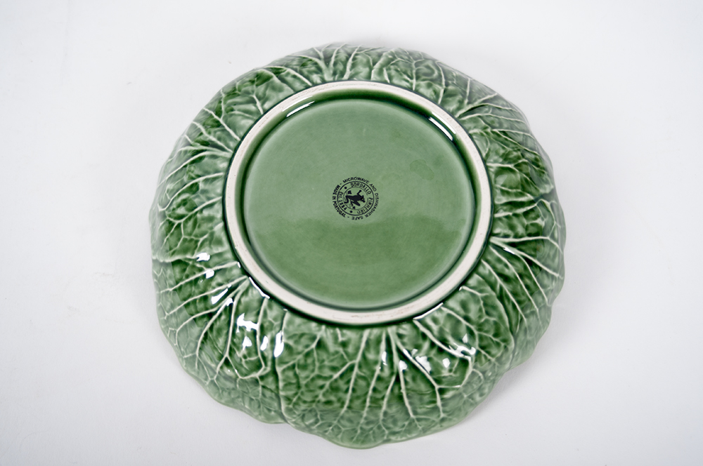 Collection of Lettuce Leaf Serving Pieces