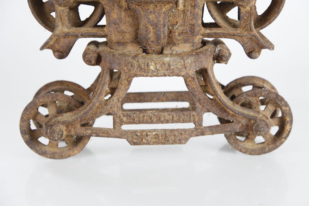 Antique Myers Unloaded Cast Iron Hay Trolley