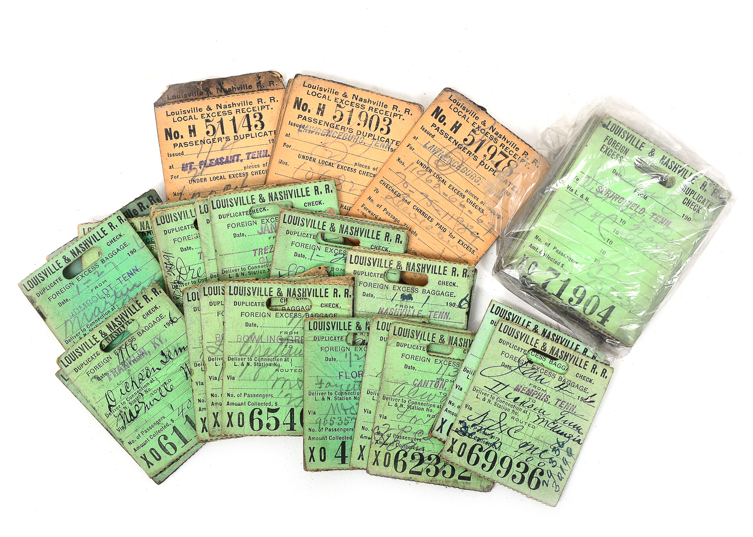 Collection of Antique and Vintage Railroad Items