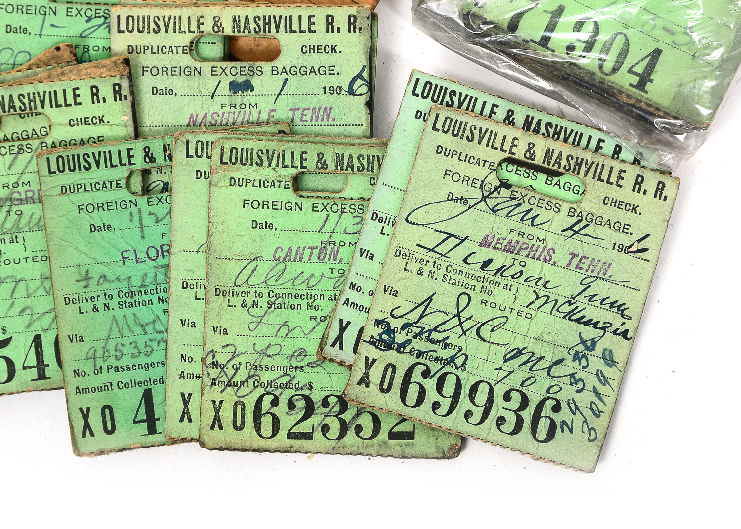 Collection of Antique and Vintage Railroad Items