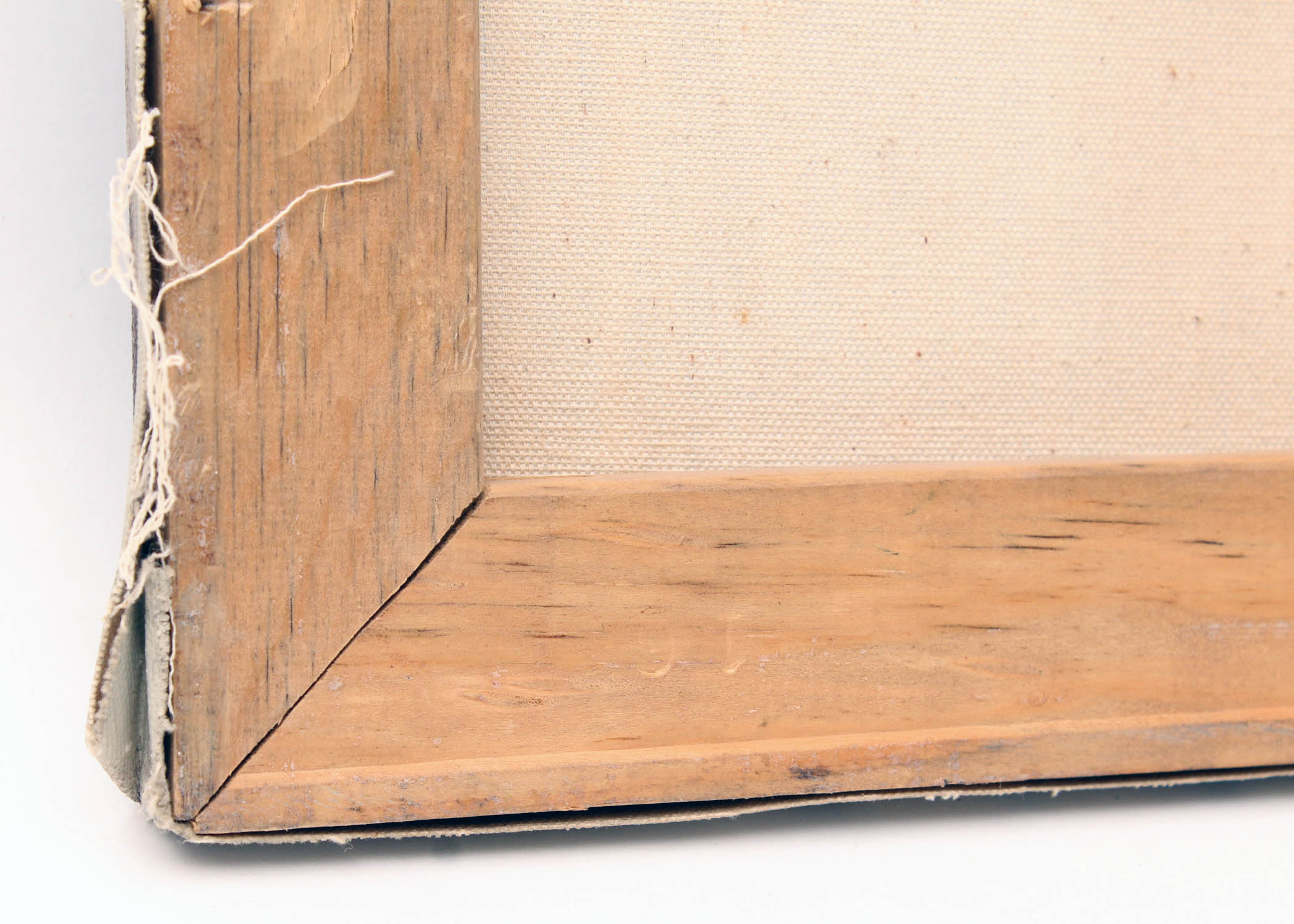 20th Century Signed Heston Oil Painting of a Rabbi