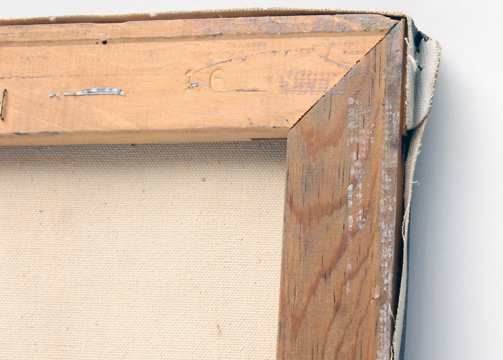 20th Century Signed Heston Oil Painting of a Rabbi