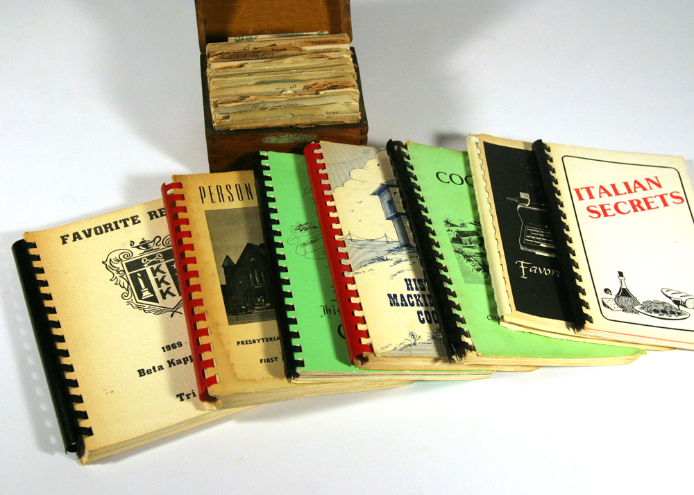 Cookbooks and Handwritten Recipes