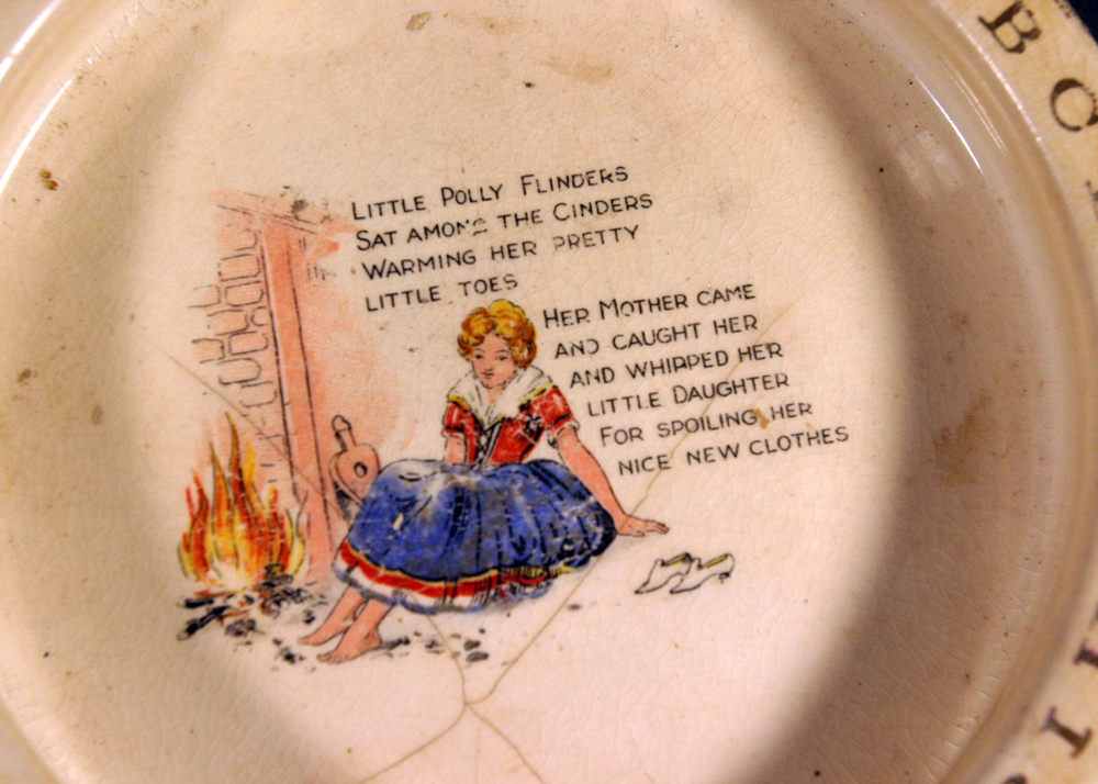Vintage Ceramic Baby Dishes