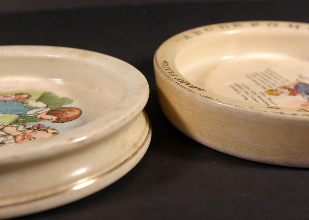 Vintage Ceramic Baby Dishes