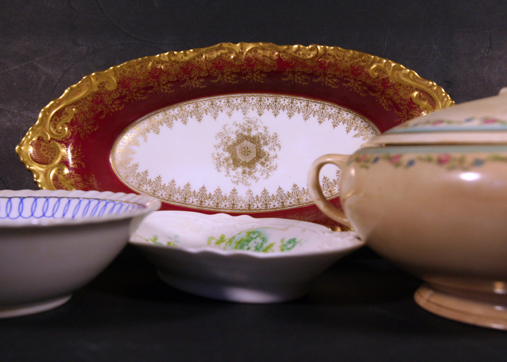Assorted Vintage Porcelain Serving Pieces
