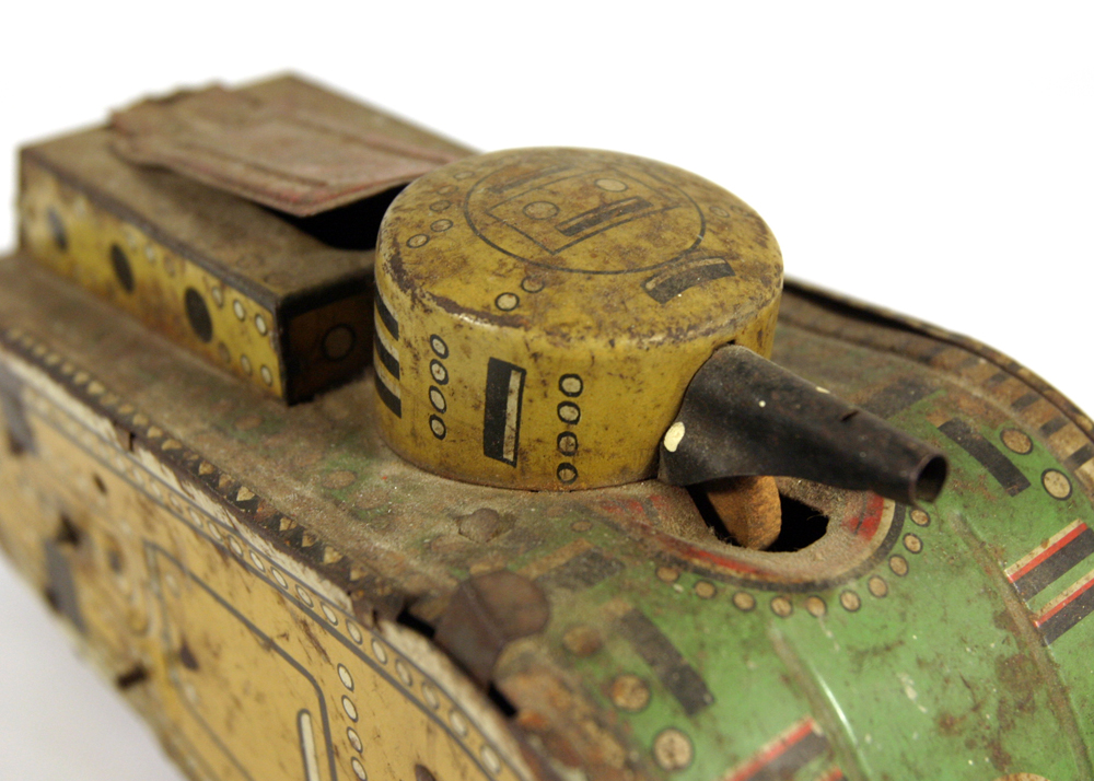 Antique Marx Toy Tin Tank