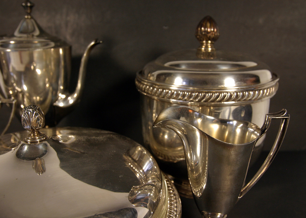Silver Plated Serving Pieces