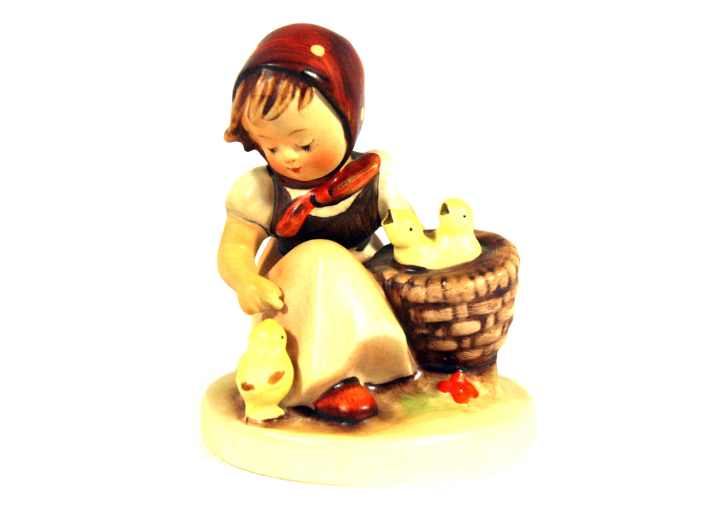 1950s Hummel "Chick Girl" Figurine